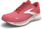 1203801B619 BROOKS WOMEN GHOST 15 NEUTRAL SHOE, 8, Slate Rose/Fiery Coral/White Like New