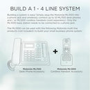 MOTOROLA VOICE ML1000 CORDED BASE STATION - BLACK - Brand New