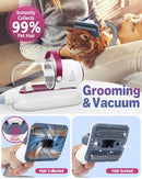 KAKIPI DOG GROOMING KIT DOG CLIPPERS DOG DRYER AND CLEANER - Black - Like New