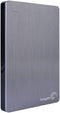Seagate Backup Plus Slim STDS1000900 1TB Portable Hard Drive - Black/Silver Like New