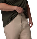 COLUMBIA MENS PITCHSTONE OUTDOOR PANT - SIZE: MEN 36W X 30L - ANCIENT FOSSIL - Brand New