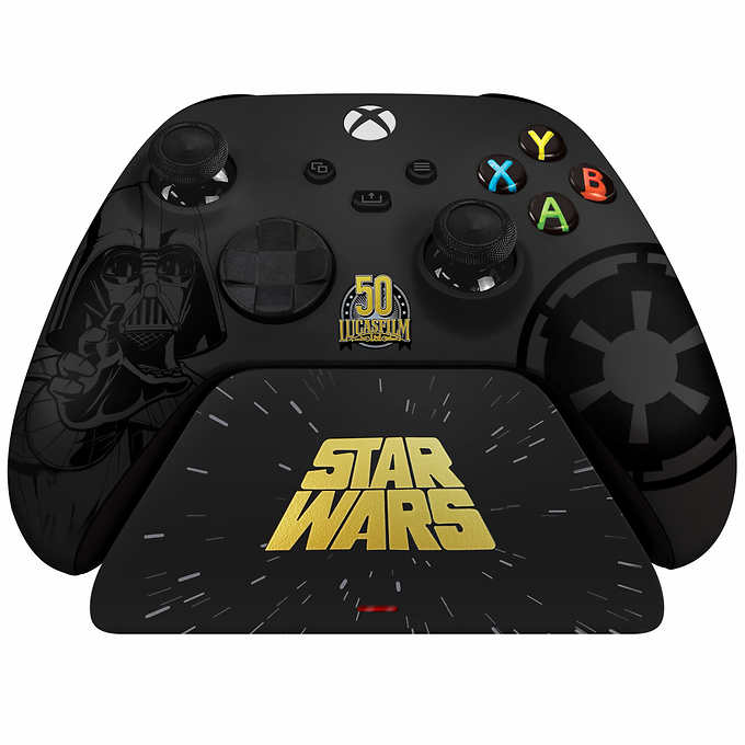 Razer Star Wars Darth Vader Controller and Charging Stand ELDSXBWCR-0K5AL - Brand New