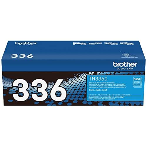 Brother Printer TN336C Toner Cartridge - Cyan - Brand New