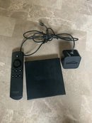 AMAZON FIRE TV (2ND GENERATION) 4K HD MEDIA STREAMER - BLACK - Like New