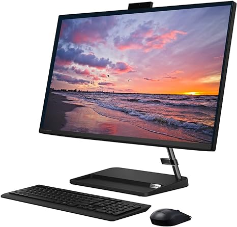 LENOVO IDEACENTRE AIO 27" FHD TOUCH I7-13620H 32GB 1TB SSD WINDOWS 11 HOME BLACK Like New