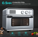 CalmDo AF25L Toaster Oven CalmDo 26.3QT Large Fry Oil-Free 21 - Stainless Steel - Like New