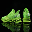 B098Q7DWKP JLOCARE Men's Athletic Sneaker, Non-Slip, Green Size 8M/41 EU - Brand New