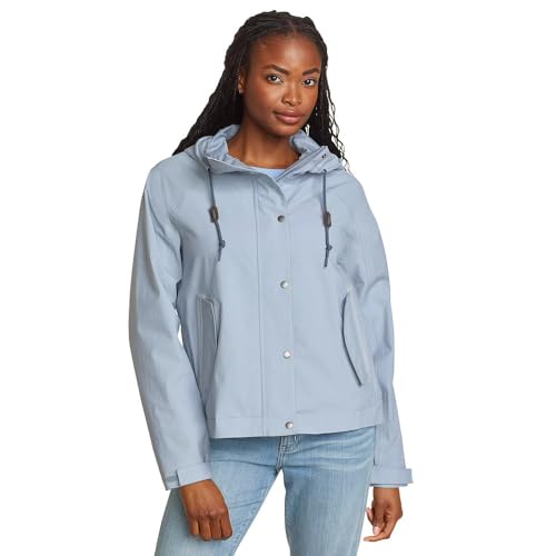 0061145 EDDIE BAUER WOMEN PORT TOWNSEND JACKET BLUE SMOKE 2XL - Brand New
