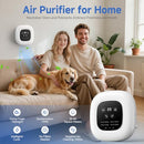 PIUERDS AIR PURIFIER OZONE & NEGATIVE ION 99% ODOR ELIMINATOR KO6 - WHITE - Like New