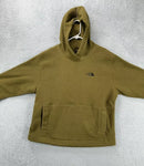 THE NORTH FACE MEN'S LOGO HOODIE - SIZE: EXTRA LARGE - OLIVE GREEN - WT412314A - Brand New