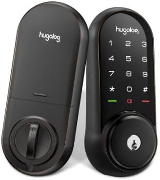 Hugolog HU03-ORB Touchscreen Smart Lock Deadbolt - Rubbed - Scratch & Dent