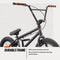 Mongoose Legion Freestyle BMX Bike, Steel Frame, 20 Inch Wheels - BLACK/ORANGE Like New