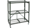 ORIGAMI RR3W 3-TIER FOLDABLE METAL SHELF - BLACK - Like New