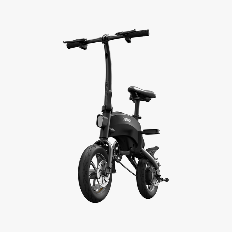 JETSON AXLE 12" FOLDABLE STEP OVER ELECTRIC BIKE - BLACK - Like New