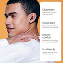 LOOP QUIET 2 EAR PLUGS ULTRA-COMFY REUSABLE NOISE-REDUCING - DENIM DREAM - Like New