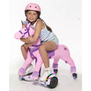 POWER PONY RIDING TOY PRINCESS ZUME V2: STEEL RIDE-ON ANIMAL 8 MPH - PINK - Brand New