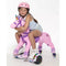 POWER PONY RIDING TOY PRINCESS ZUME V2: STEEL RIDE-ON ANIMAL 8 MPH - PINK - Like New