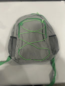 MODA WEST 17" BACKPACK - GRAY/GREEN/BLACK - Brand New