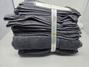 WICKER PARK 100-PERCENT ZERO TWIST 550 GSM 12-PIECE TOWEL COTTON - CHARCOAL GRAY - Brand New