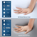 AVENCO MATTRESS TOPPER FULL SIZE BED 4 INCH MATTRESS FOAM REMOVABLE COVER WHITE - Brand New