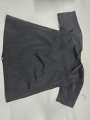 WEIGHT LOSS SAUNA SHIRT FOR WOMEN SWEAT SUIT WAIST TRAINER SIZE: 2XL - BLACK - Like New