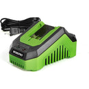 WORKPRO 20V LITHIUM SINGLE BAY BATTERY CHARGER WORKPRO 20V 4.0AH&2.0AH - GREEN - Like New