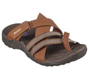 163396 Skechers Women Reggae - Sunday Stroll, Brown Bungee, Size 6 - Brand New