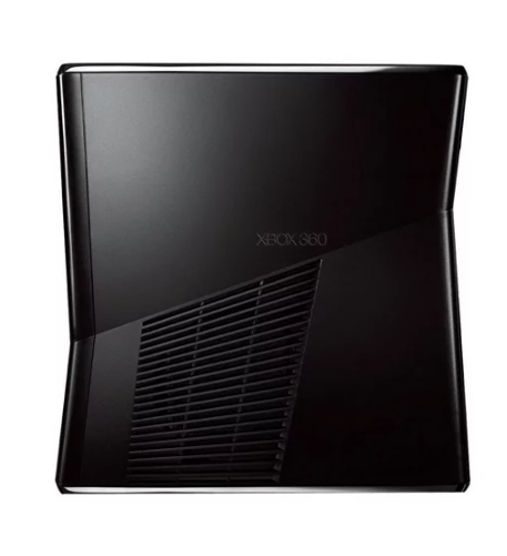 Xbox 360 Slim 250GB Console with Controller RKH-00041 - GLOSSY BLACK/SILVER - Like New