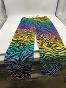 THEAMA TEK COLLECTION MEN’S EXTRA SOFT FLEECE PAJAMAS - XL - ZEBRA - AP-1871 - Like New