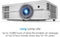 Optoma UHD50 True 4K Ultra High Definition DLP Home Theater Projector - WHITE Like New
