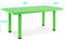 AXIDOU 24''W X 48" L KIDS TABLE - TODDLERS 1-8 YEARS OLD - GREEN - Like New
