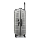 141847 SAMSONITE PROXIS LARGE HARDSIDE DUAL SPINNER WHEELS - SILVER - Brand New