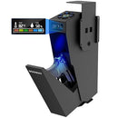 SOOWAY GUN SAFE MOUNTED BIOMETRIC PISTOL SAFE DROP DOWN GUN LOCK BOX -BLACK - Like New