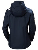 34448 HELLY-HANSEN WOMEN’S CREW HOODED SAILING JACKET 2.0 NAVY SIZE L - Brand New