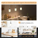LIGHTBIZ PENDANT LIGHT KITCHEN ISLAND LIGHTING 2 PCS - BLACK - Like New