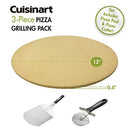 CUISINART 3-Piece Pizza Grilling Set CPS-445 - Stainless Steel Like New