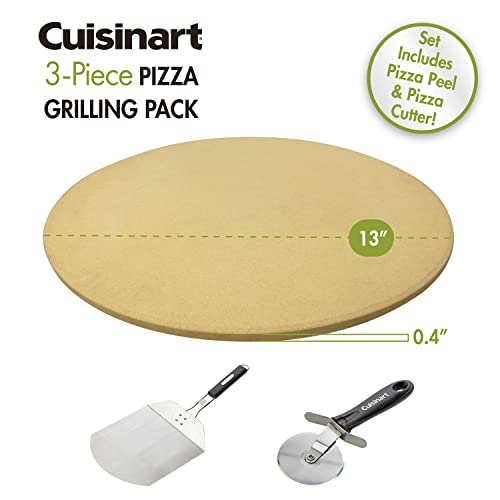 CUISINART 3-Piece Pizza Grilling Set CPS-445 - Stainless Steel Like New