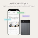 PLAUD NOTE PRO AI VOICE RECORDER SUMMARIZE MEETINGS CALLS PN0300 - BLACK/GRAY - Like New