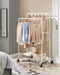 SONGMICS Heavy-Duty Clothes Rack, Double-Rod Clothing Rack for Hanging Clothes - Like New