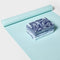 ALL IN MOTION MARBLE YOGA BLOCK EVA FOAM FITNESS ACCESSORY - BLUE - Like New