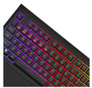 MONSTER MISSION RGB CORDED PC GAMING KEYBOARD, 2MNGK0382B0L2 - BLACK Like New