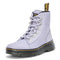 31924774 DR. MARTENS WOMEN COMBS W 6 TIE BOOT FASHION FROST/LAV SIZE 9 - Like New