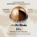 Nespresso Vertuo Plus Deluxe Coffee Maker by Breville, Aeroccino - Black - Brand New