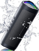 BOLABUTTY LUETOOTH SPEAKER WITH HD SOUND WIRELESS IPX5 WATERPROOF (BLACK) - Brand New