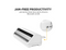 FELLOWES SATURN™ 95 THERMAL COLD LAMINATOR MACHINE 10-SHEET STARTER KIT - WHITE - Like New