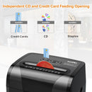 Suntiko Paper Shredder, 18-Sheet Cross Cut Level P-4 - BLACK - Like New