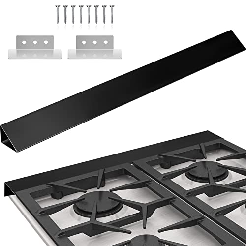 AMYLOVE 30 INCH LARGE STOVE GAP COVER SSU0709-L - BLACK - Like New