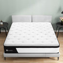 AVENCO 10 INCH FULL MATTRESS, HYBRID MATTRESS, MEDIUM FIRM MATTRESS - BLACK - Brand New