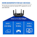 LINKSYS MR8300 MESH WI-FI ROUTER TRI-BAND AC2200 MR8300-V1.1 - BLACK - Like New