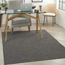 Nourison Home Positano Charcoal 4' x 6' Area Rug Easy Clean Non - Scratch & Dent